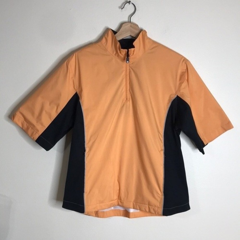 Dryjoy by Footjoy womens‎ quarter zip golf windbreaker shirt size small